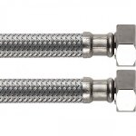 Flexible - femelle / femelle - filete - 150mm / 12x17 dn8 boutte