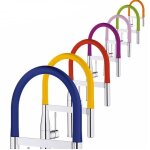 Flexible robinet cuisine grohe essence semi - pro chrom marbre