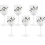 Flutes a champagne moet 2025 500 ml en plastique acrylique