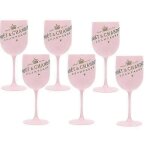 Flutes a champagne moet 500 ml en plastique acrylique