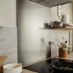 Fond de hotte inox antitraces 60 x 70 cm Fond de hotte inox antitraces 60 x 70 cm