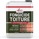 Fongicide anti depot vert concentr pour toiture - elimine aussi algues et lichens - anti - mousse 1 ...