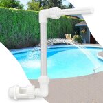 Fontaine cascade rafrachissante pour piscines - jet rglable, installation facile, amusante pour les ...
