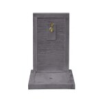 Fontaine etna - en pierre - 57 x 42 x 87 cm - grise