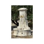 Fontaine jardin pierre reconstituée 79 x 49x 113 cm Fontaine jardin pierre reconstituée 79 x 49x 113 cm