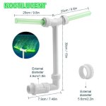 Fontaine de piscine avec lumires led, fontaine d'arrosage pour touristes, fontaine de piscine extrieure, ...