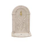Fontaine roseau - en pierre reconstitu�e - 62 x 42 x 93 cm
