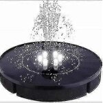 Fontaine solaire d'extérieur avec eclairage, pompe solaire flottante de 2, 5 w pour bassin d'oiseaux, ... Fontaine solaire d'extérieur avec eclairage, pompe solaire flottante de 2, 5 w pour bassin d'oiseaux, ...