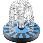 Fontaine solaire pompe 100% verre, solaire flottant extérieur fontaine pompe bassin solaire avec 8 buses ... Fontaine solaire pompe 100% verre, solaire flottant extérieur fontaine pompe bassin solaire avec 8 buses ...