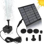 Fontaine solaire, pompe solaire pour bassin, pompe à eau Fontaine solaire, pompe solaire pour bassin, pompe à eau