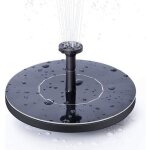 Fontaine solaire extérieur 5,5w, pompe à eau solaire pour fontaines avec  panneau kit de pompe bassin solaire pour bain d'oiseaux, - Cdiscount Jardin