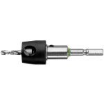 Foret avec but�e de per�age et chanfreinage Ø3, 5mm bsta hs d3, 5 ce festool 492523