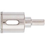 Foret diamant� graphite 25 mm pour gr�s c�rame et carrelage - per�age de pr�cision