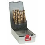 Forets � m�taux hsstin (rev�tement titane), set probox de 25 pi�ces 113 mm 25pc