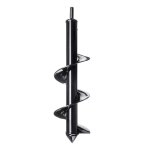Foret de plantation de terre 8cm x 30cm, foret à tarière fiable et robuste très efficace pour planter ... Foret de plantation de terre 8cm x 30cm, foret à tarière fiable et robuste très efficace pour planter ...