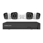 Foscam fna108e - b4 - 2t kit de vid�o - surveillance avec fil 8 canaux