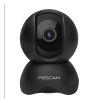Foscam x5 caméra de sécurité ip intérieure noir Foscam x5 caméra de sécurité ip intérieure noir