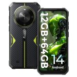 Fossibot f105 téléphone portable incassable, 12(4 + 8) go + 64go vert Fossibot f105 téléphone portable incassable, 12(4 + 8) go + 64go vert