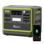 Fossibot f2400 g�n�rateur �lectrique portable, batterie lifepo4 puissance de sortie 2400w (pic 4800w) ...