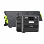 Fossibot f2400 g�n�rateur �lectrique portable est �quip� de sp200, batterie lifepo4 a une puissance de ...