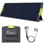 Fossibot panneau solaire portable 200w, pliable monocristallin photovolta�que, efficacit� 23, 4%, ip67, ...