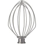 Fouet de rechange pour mixeur kitchenaid 5qt 5k5ss 5kpm5 5 pintes( argent)