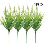 Fougres artificielles avec fausses feuilles vertes, plantes artificielles, bouquet de poignes, dcoration ...