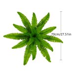 Fougres artificielles ralistes pour l'extrieur et l'intrieur, fausses fougres pour jardinire, jardin, ...