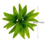 Fougres artificielles ralistes pour l'extrieur et l'intrieur, fausses fougres pour jardinire, jardin, ...