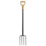 Fourche à bêcher solid - 1, 22 m - manche alluminium - tête en acier carbonne Fourche à bêcher solid - 1, 22 m - manche alluminium - tête en acier carbonne