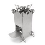 Fourneau a bois de chauffage portable, poêle d'extérieur, brûleur de cuisine léger en acier inoxydable, ... Fourneau a bois de chauffage portable, poêle d'extérieur, brûleur de cuisine léger en acier inoxydable, ...