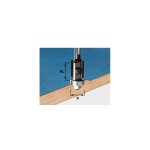 Fraise à affleurer à roulement avec plaquette carbure interchangeable festool, Ø 19 mm, queue Ø 8 mm, ... Fraise à affleurer à roulement avec plaquette carbure interchangeable festool, Ø 19 mm, queue Ø 8 mm, ...