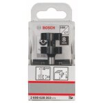 Fraise  bouveter deux tranchants au carbure Ø 8 l 58mm bosch 2608628353