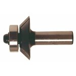 Fraise carbure 2 coupe chanfrein guide � billes - queue 8mm - angle 30 leman