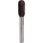 Fraise lime en carbure � bout rond - rev�tement ticn - diam�tre 10 mm ruko