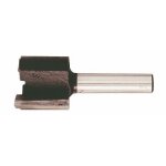 Fraise � plaquettes carbure bras�es 2 coupes droites queue 8mm leman