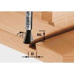 Fraise  queues d'aronde hw s8 d14. 3 / nl13. 5 / 15 festool vs600 490990