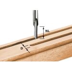 Fraise  rainurer hs queue de 8 mm hs s8 d 5 / 12