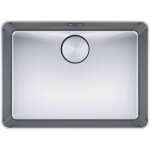 Franke - evier mythos inox myx210 - 55 - inox lisse - vidage : manuel