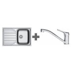 Franke - pack �vier inox + mitigeur chrom� 464467