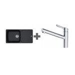 Franke - pack �vier onyx + mitigeur chrom� 285079