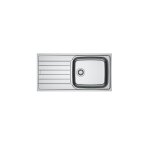 Franke - skl 611 - xl , spark , evier inox , inox dekor , 1 cuve xl , avec égoutto 386752 Franke - skl 611 - xl , spark , evier inox , inox dekor , 1 cuve xl , avec égoutto 386752