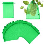 Fruit protection bags, 24pcs protection fruits sacs, sac anti - insectes sac en organza sachet protection ...
