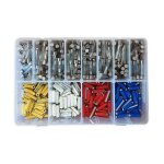 Fusibles steatite et verre assortiment de 340 fusibles