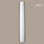 F�t de demi - colonne profhome 446101 moulure de fa�ade colonne el�ment de fa�ade style toscan blanc