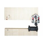 Gabarit de per�age - ferrure d'assemblage � excentrique - drill jigvb hettich