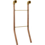 Gabarit de pose de baignoire entraxe 150 mm f. 15x21 - Ø14 haut. 0. 36 m. 1 pi�ce h : 36 cm ¿14 femelle ...