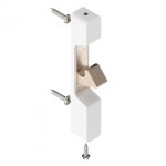 G�che en applique pour serrure de portail pvc tirard