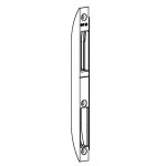 Gâche centrale europa - ferco - e - 22865 - 00 - l - 1 Gâche centrale europa - ferco - e - 22865 - 00 - l - 1