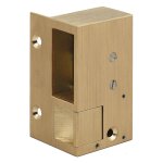 G�che �lectrique en applique - �mission et cs - droite bronze 1 metalux